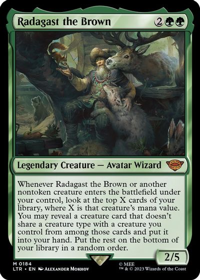 Radagast the Brown card art