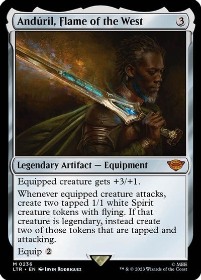 Anduril, Flame of the West card art