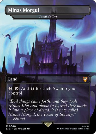 Minas Morgul - Cabal Coffers card art