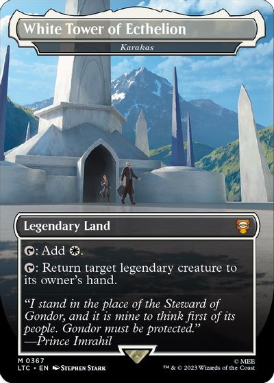 White Tower of Ecthelion - Karakas card art