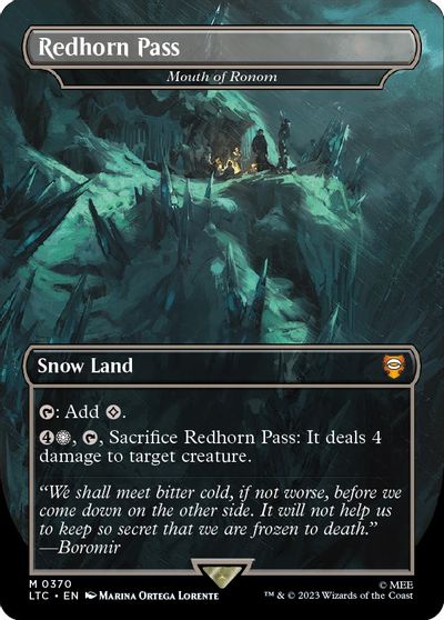 Redhorn Pass - Mouth of Ronom card art