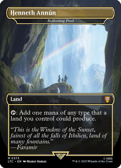 Henneth Annun - Reflecting Pool card art