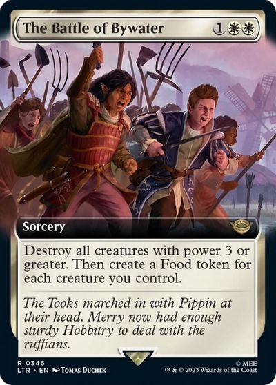 The Battle of Bywater (Extended Art) card art