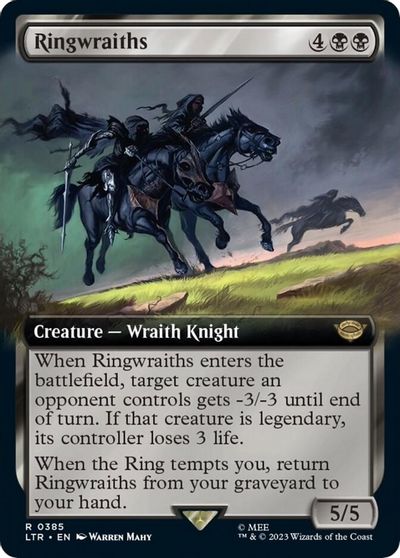 Ringwraiths (Extended Art) card art