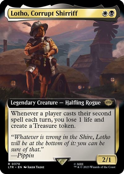 Lotho, Corrupt Shirriff (Extended Art) card art