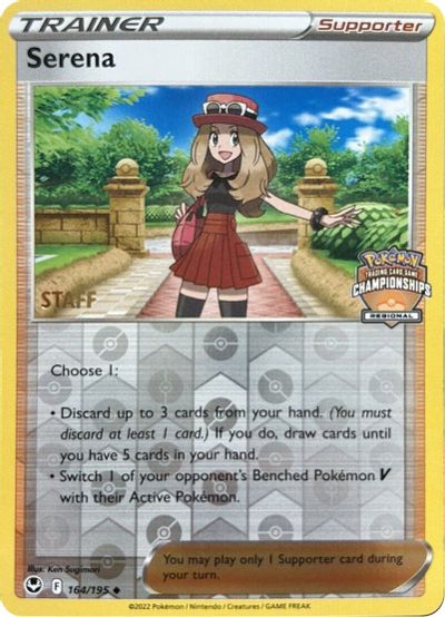 Serena - 164/195 (Regional Championships) [Staff] card art