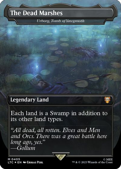 The Dead Marshes - Urborg, Tomb of Yawgmoth (Surge Foil) card art
