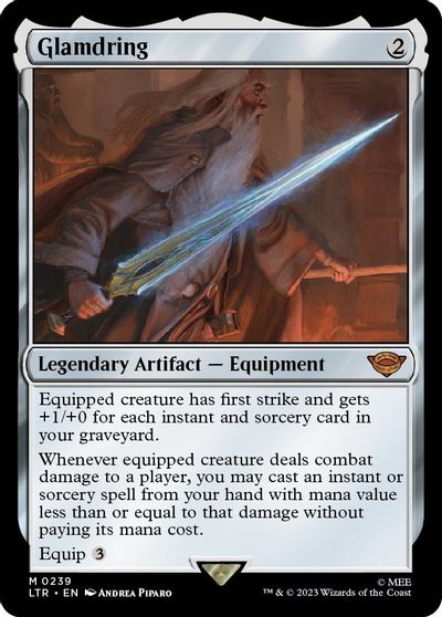 Glamdring card art