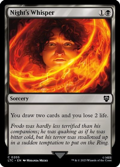 Night's Whisper card art