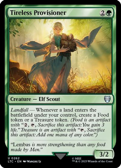 Tireless Provisioner card art