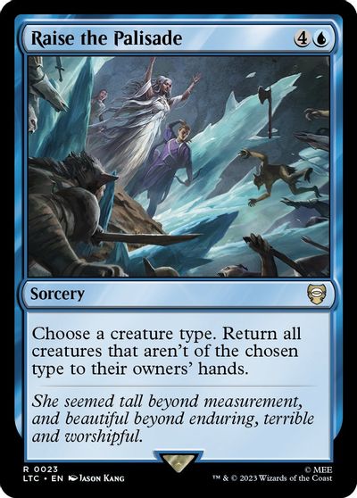 Raise the Palisade card art