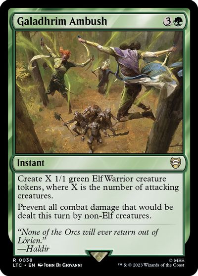 Galadhrim Ambush card art