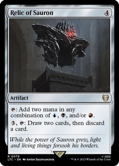 Relic of Sauron card art