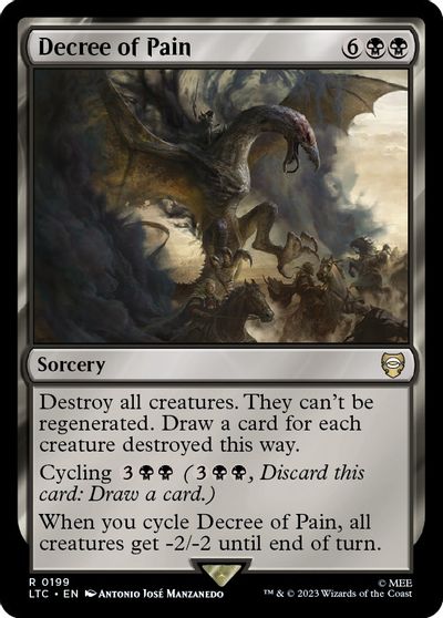 Decree of Pain card art