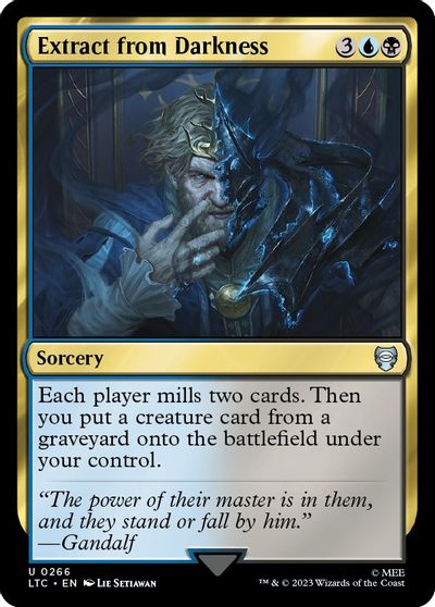 Extract from Darkness card art