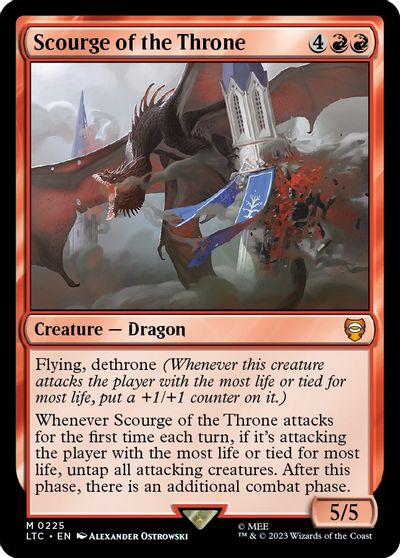 Scourge of the Throne card art