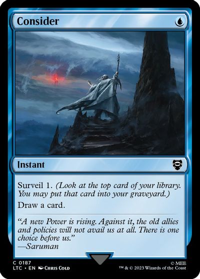 Consider card art