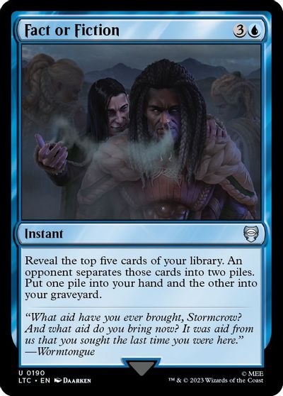 Fact or Fiction card art