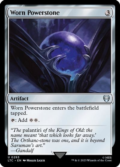 Worn Powerstone card art