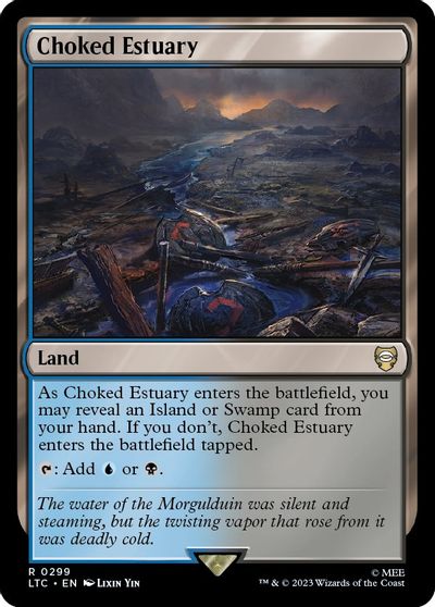 Choked Estuary card art