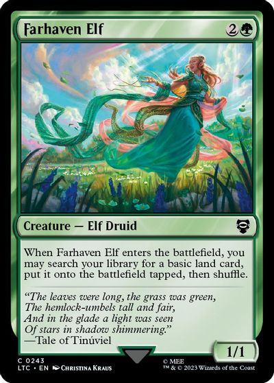 Farhaven Elf card art