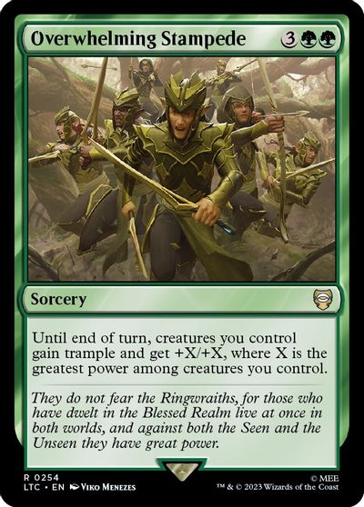 Overwhelming Stampede card art