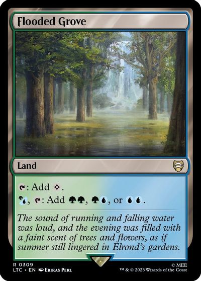 Flooded Grove card art