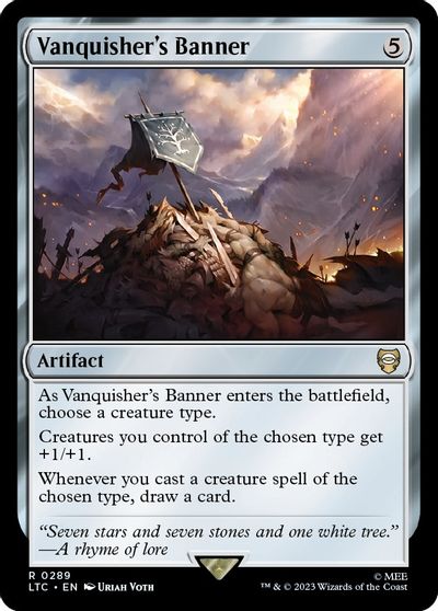 Vanquisher's Banner card art