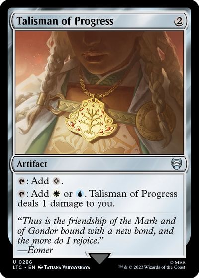 Talisman of Progress card art
