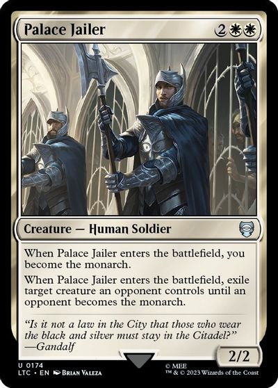 Palace Jailer card art