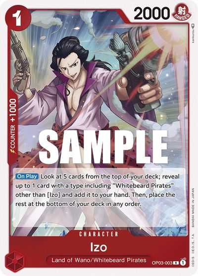 Izo card art