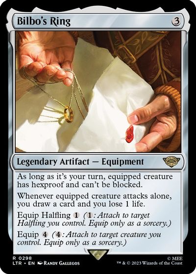 Bilbo's Ring card art