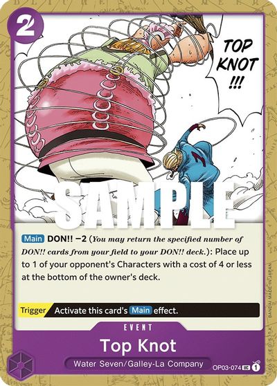 Top Knot card art
