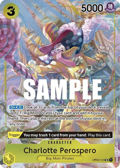 Charlotte Perospero (Alternate Art) card art