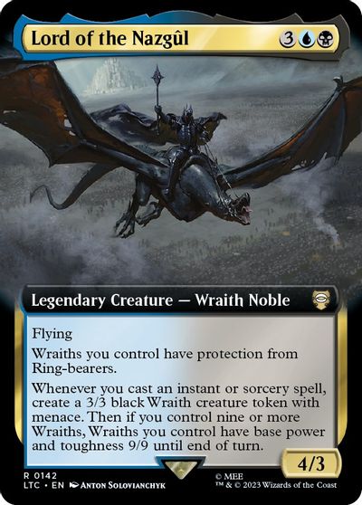 Lord of the Nazgul (Extended Art) card art