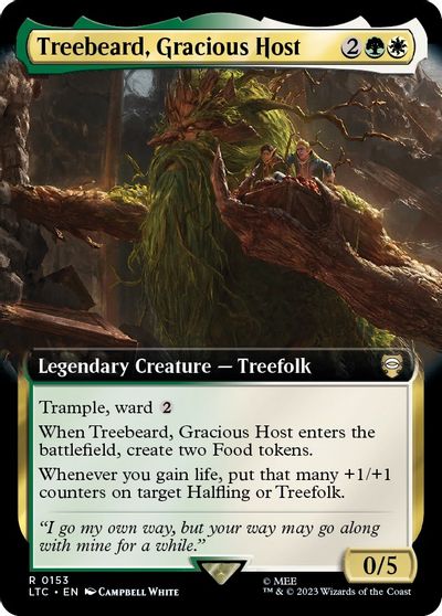 Treebeard, Gracious Host (Extended Art) card art
