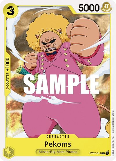 Pekoms card art