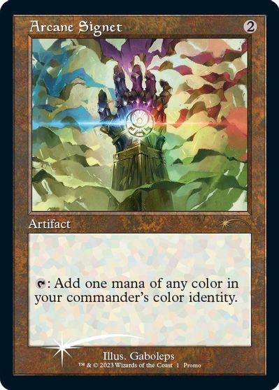 Arcane Signet (Retro Frame) card art