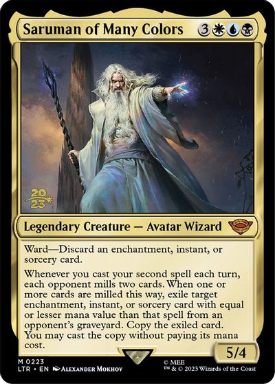 Saruman of Many Colors card art