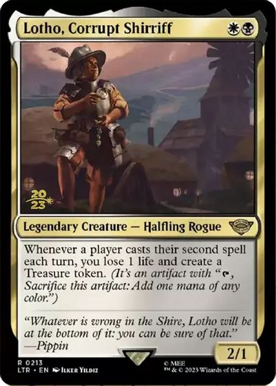 Lotho, Corrupt Shirriff card art