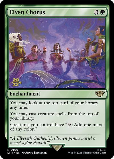 Elven Chorus card art