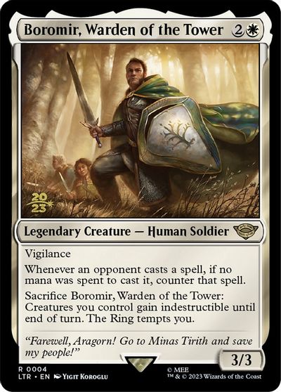 Boromir, Warden of the Tower card art