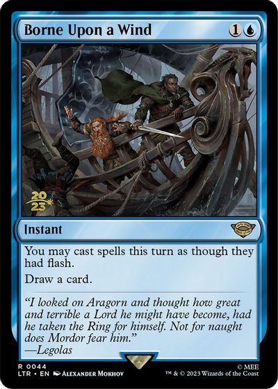 Borne Upon a Wind card art