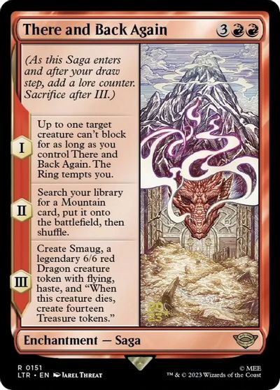 There and Back Again card art