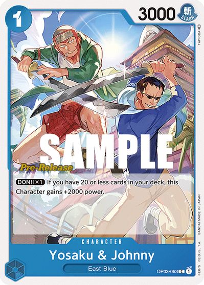 Yosaku & Johnny card art