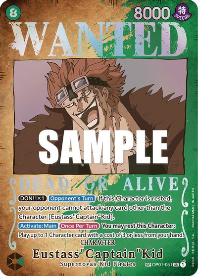 Eustass"Captain"Kid (Wanted Poster) card art