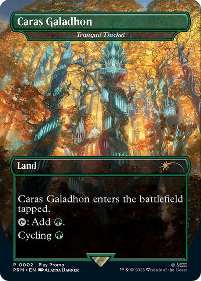 Caras Galadhon - Tranquil Thicket card art