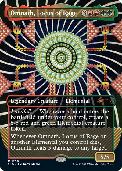 Omnath, Locus of Rage card art