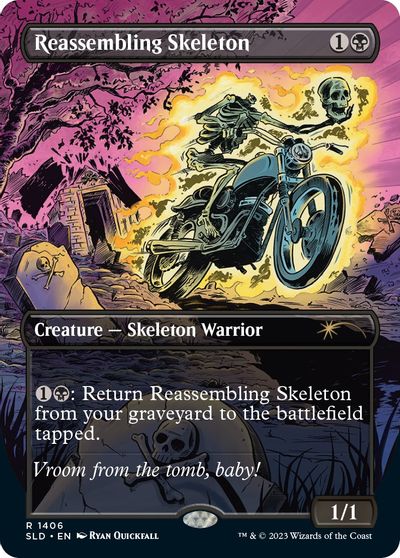 Reassembling Skeleton card art