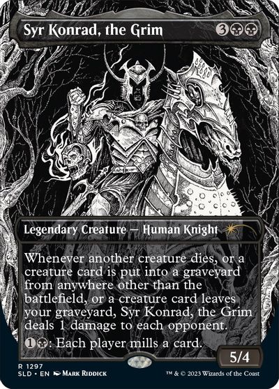 Syr Konrad, the Grim card art